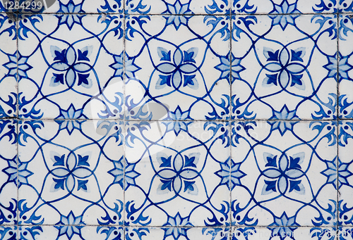 Image of Ornamental old typical tiles