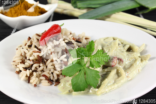Image of green curry