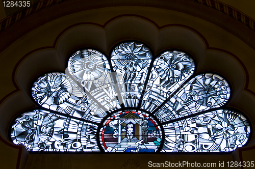 Image of Stained glass windows