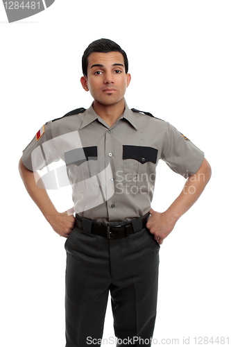 Image of Prison guard or policeman