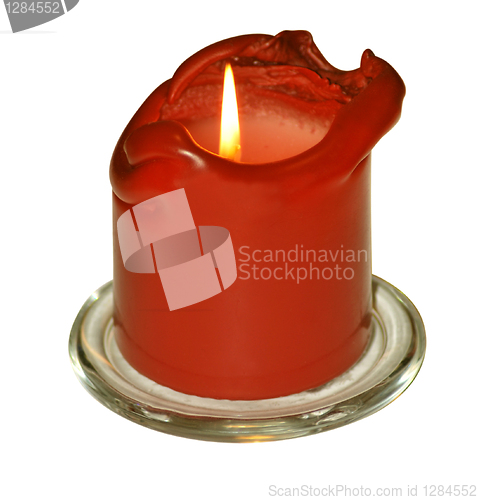 Image of Lighted Candle