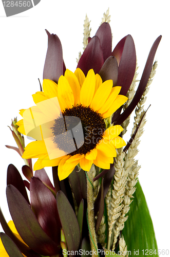 Image of Bouquet of sunflowers