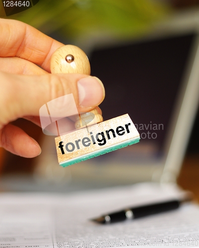 Image of foreigner