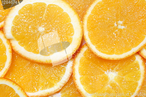 Image of orange fruit background