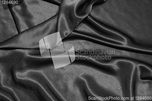 Image of black satin background