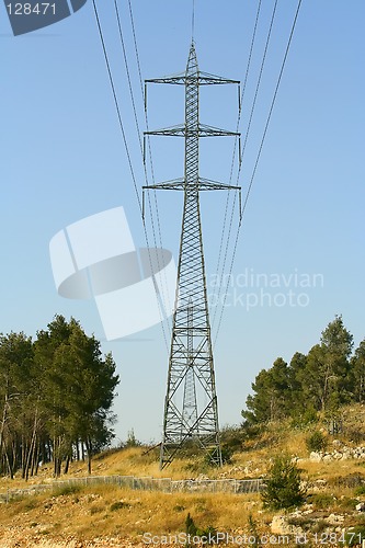 Image of Power pole stands