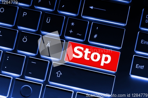 Image of stop