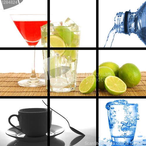 Image of drink collage