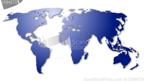 Image of world map