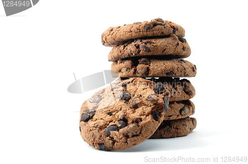 Image of cookie isolated on white background