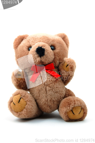 Image of teddy bear isolated on white background