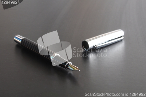 Image of black business pen