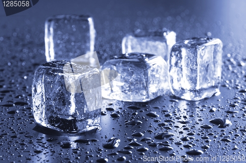 Image of cool ice cubes