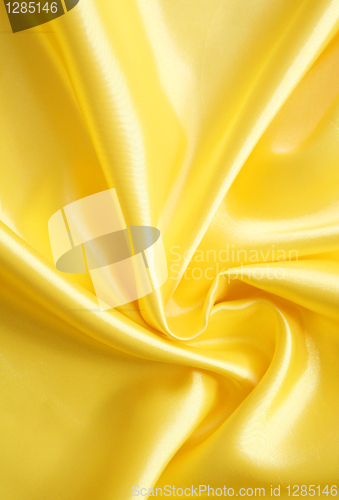 Image of Smooth elegant golden silk can use as background 
