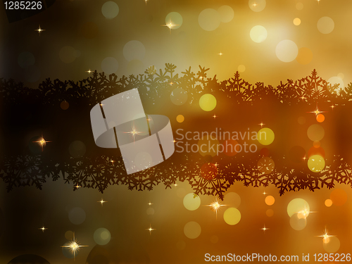 Image of Christmas gold vector background. EPS 8