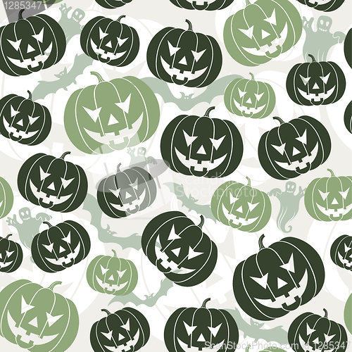 Image of Halloween seamless background