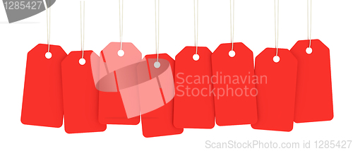 Image of Red price tags