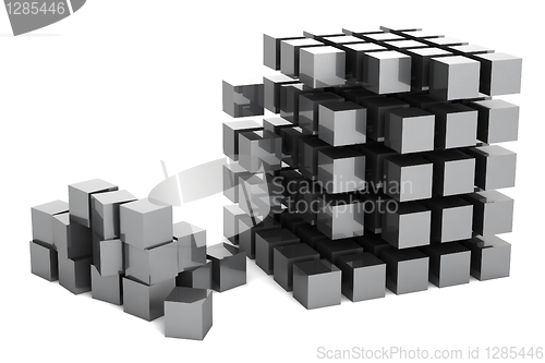 Image of Cube construction