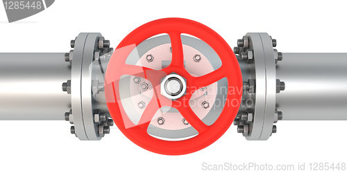 Image of Top view valve