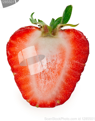 Image of delicious strawberry halves