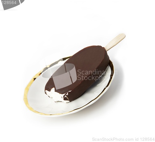 Image of ice cream on a stick