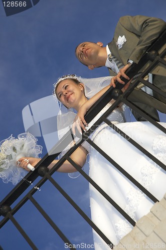 Image of wedding couple