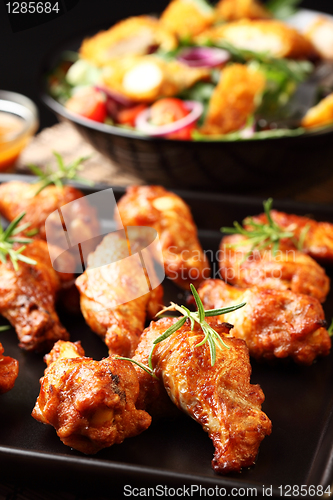 Image of Hot chicken wings