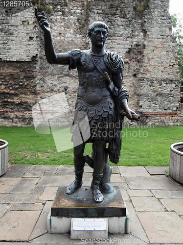 Image of Emperor Trajan Statue