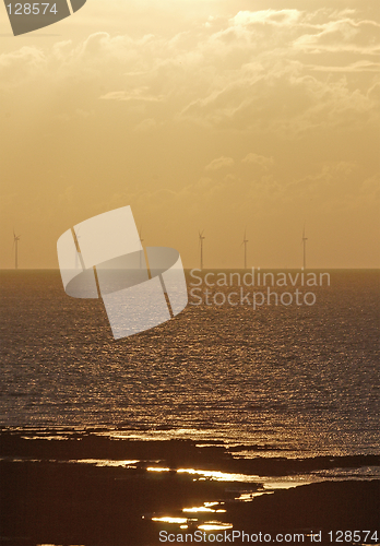 Image of offshore windfarm