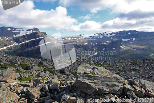Image of Mountain landscape in Bremanger, Norway