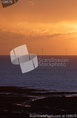 Image of offshore windfarm