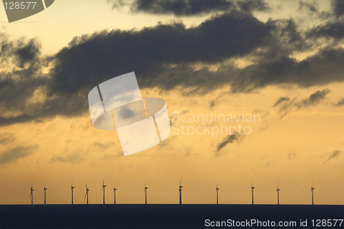 Image of offshore windfarm