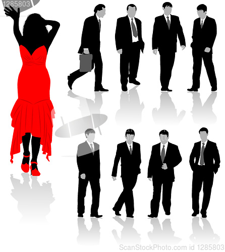 Image of Business silhouettes