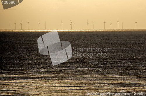 Image of offshore windfarm