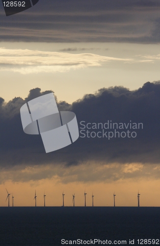 Image of offshore windfarm