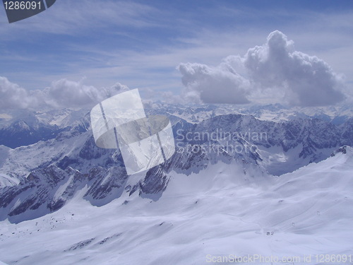 Image of View from the top of Zugspitze