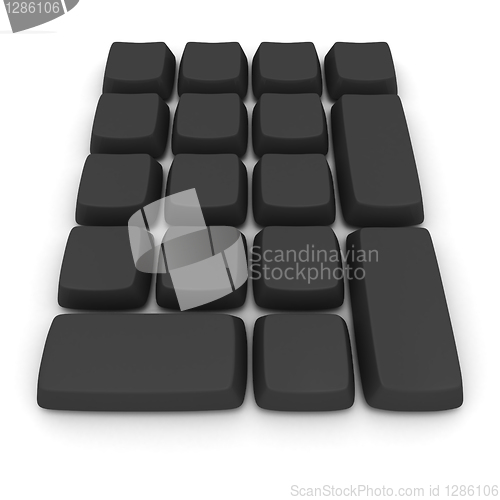 Image of Black keyboard