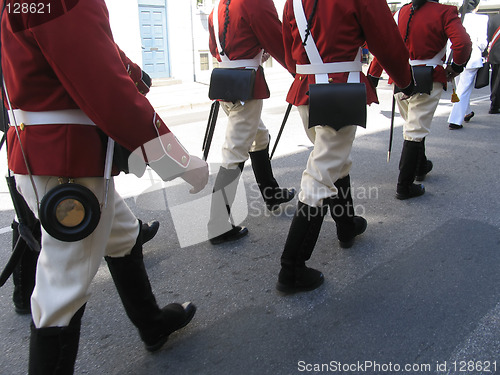 Image of Vintage Danish soldiers