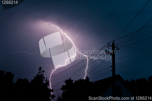 Image of Lightning strike 