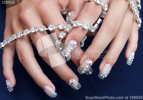 Image of Decorated nails