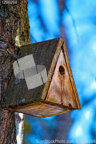 Image of Old birdhouse