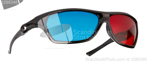 Image of 3d plastic glasses