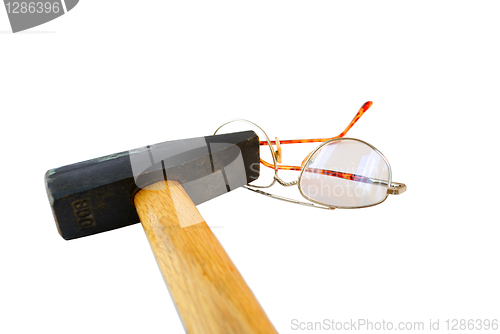 Image of Hammer and glasses