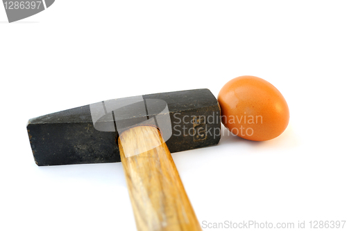 Image of Hammer and egg