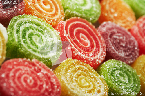 Image of Background of colorful candies