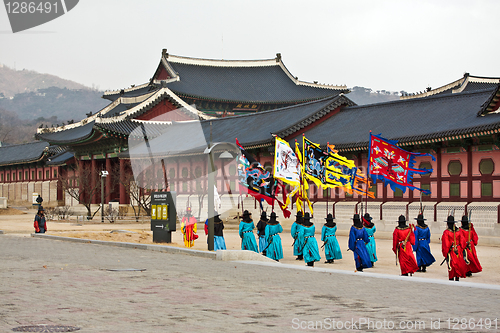 Image of Korean traditional guardians in Seoul