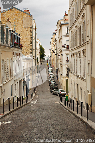 Image of Narrow street in Monmartre