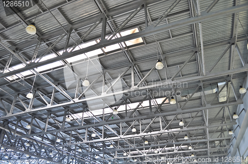Image of ceiling slabs in industrial buildings