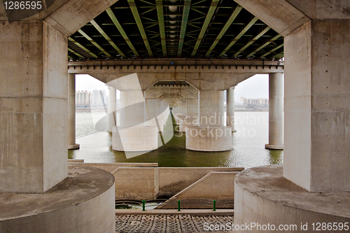 Image of Under the railway bridge