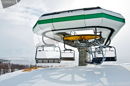 Image of Ski lift station